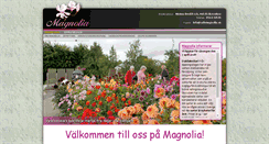 Desktop Screenshot of cafemagnolia.se